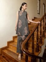 Black with brown Cord set - Image 5