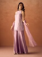 Gulnaar Blush Palazzo Set - Image 5